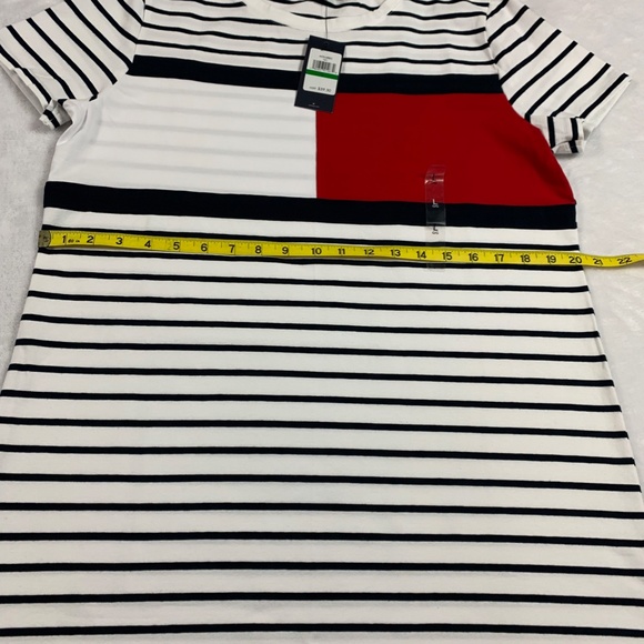 Tommy Hilfiger with Blue Stripes T-Shirt Dress - Picture 8 of 11